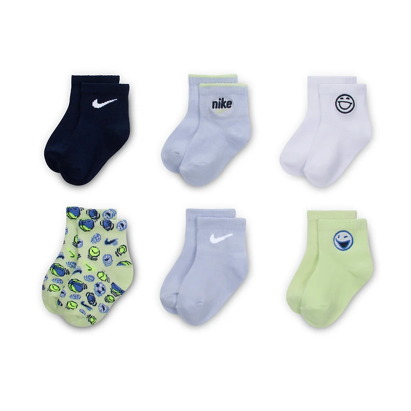Nike Play For All Baby (0-9M) Infant Socks (6 Pairs)