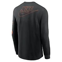 Baltimore Orioles Cooperstown Knockout Men's Nike MLB Long-Sleeve T-Shirt