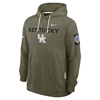 Kentucky 2025 Military Appreciation Men's Nike Dri-FIT College Pullover Hoodie