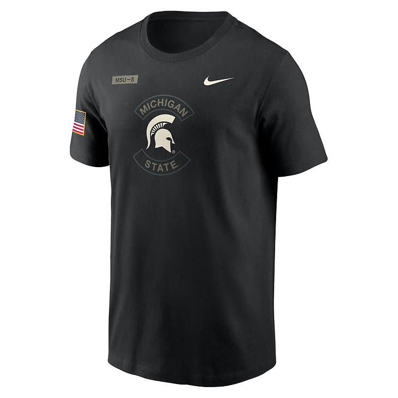 Michigan State Military Appreciation Men's Nike Dri-FIT College T-Shirt