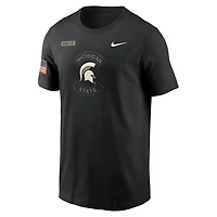 Michigan State Military Appreciation Men's Nike Dri-FIT College T-Shirt