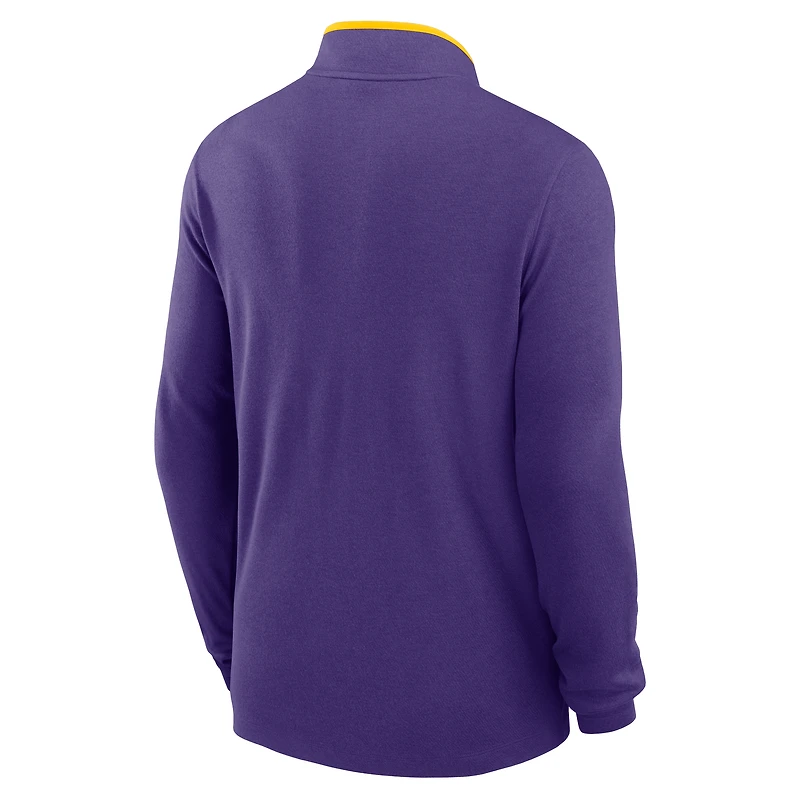 LSU Victory Men's Nike Dri-FIT College 1/2-Zip Long-Sleeve Top