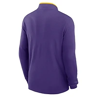 LSU Victory Men's Nike Dri-FIT College 1/2-Zip Long-Sleeve Top