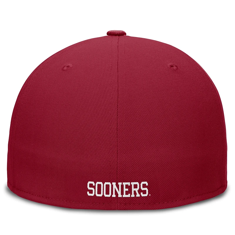 Oklahoma Sooners Legacy True Men's Nike Dri-FIT College Fitted Hat