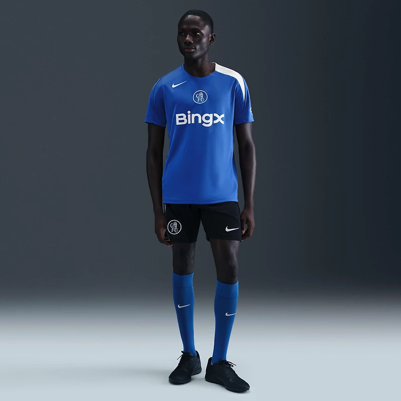 Chelsea FC Strike Third Men's Nike Dri-FIT Total 90 Soccer Short-Sleeve Top