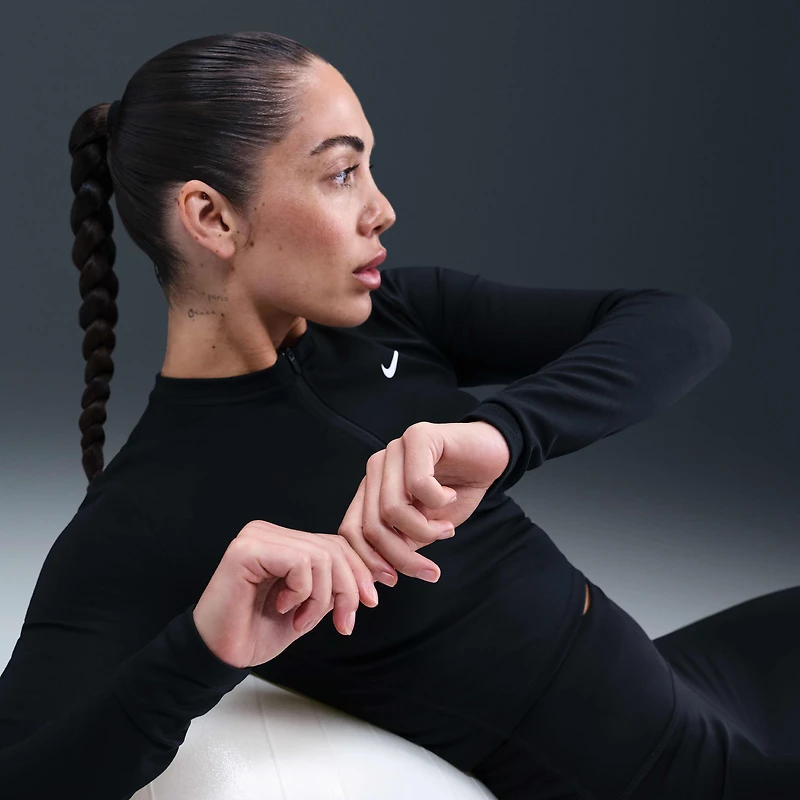 Nike One Women's Dri-FIT 1/2-Zip Mid Layer