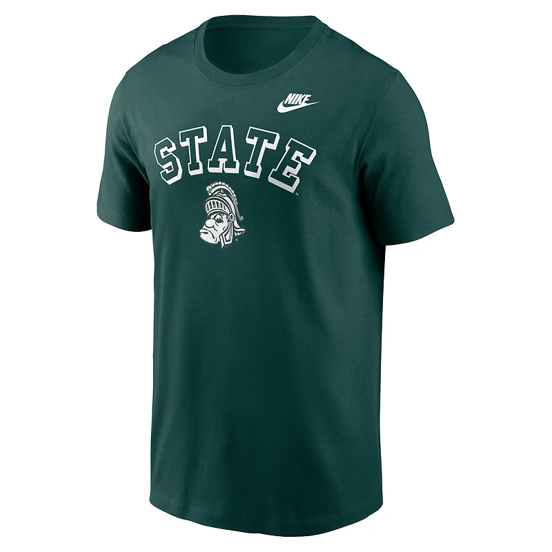 Michigan State Legacy Arch 2-Hit Men's Nike College T-Shirt