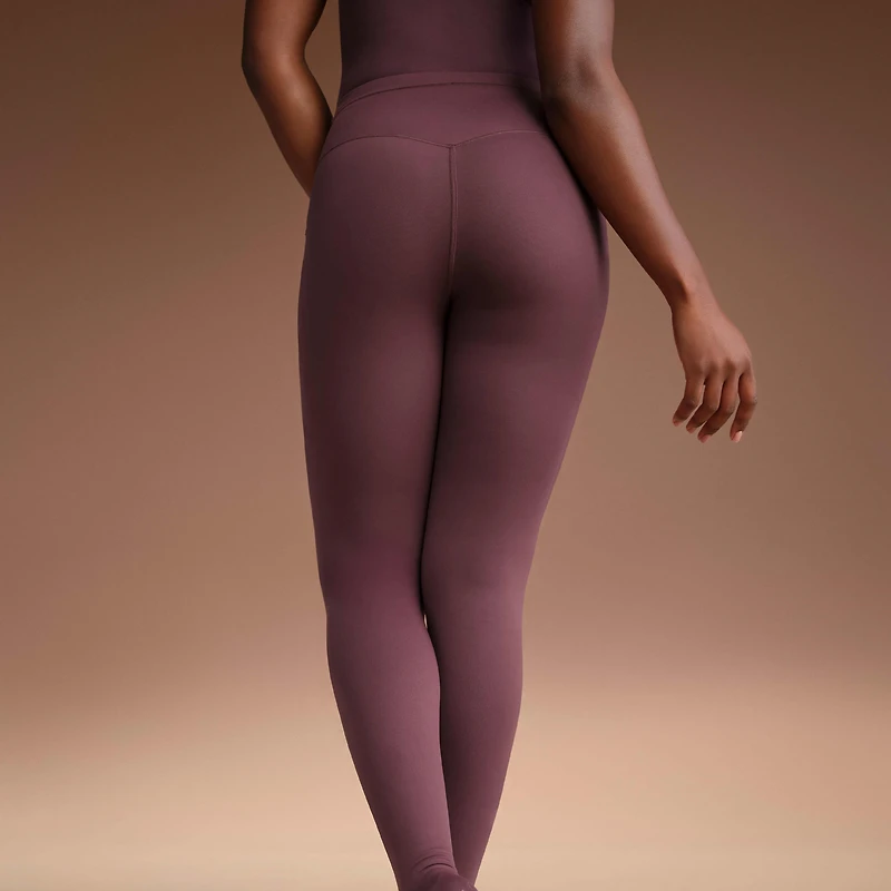 NikeSKIMS Matte Women's High-Waisted Footsie Grip Leggings