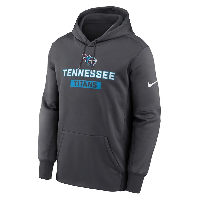 Tennessee Titans Toss Sweep Men’s Nike Therma NFL Pullover Hoodie