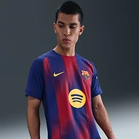 FC Barcelona 2025/26 Match Home Men's Nike Dri-FIT ADV Soccer Authentic Jersey