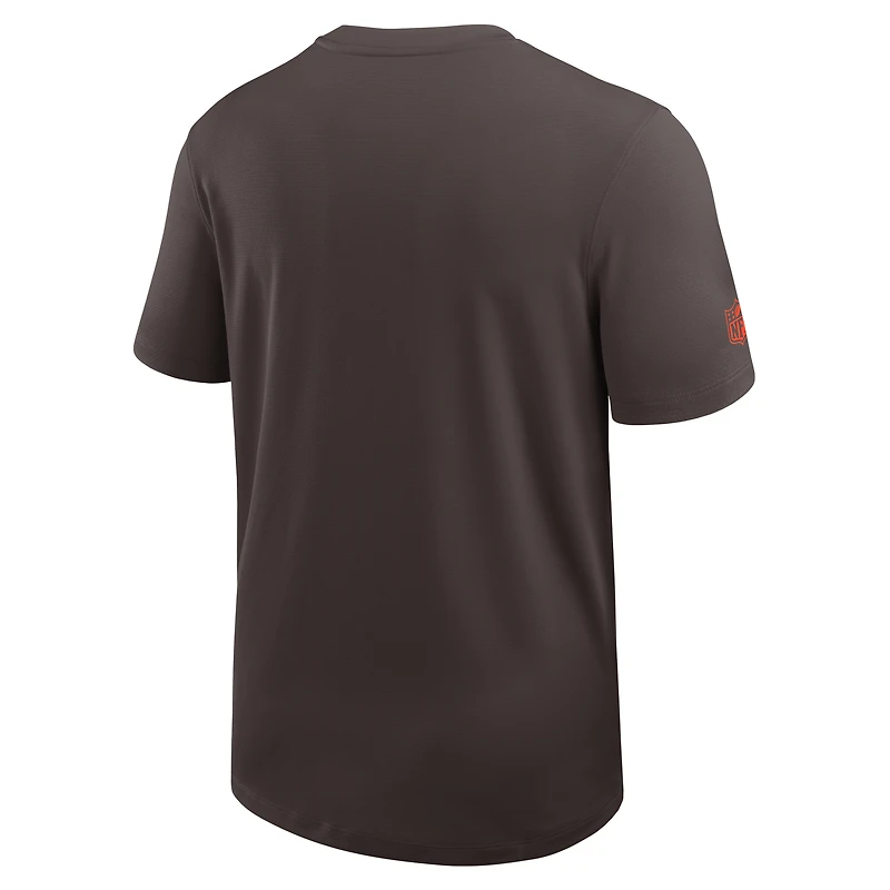 Cleveland Browns Sideline Coach Men's Nike Dri-FIT NFL Top