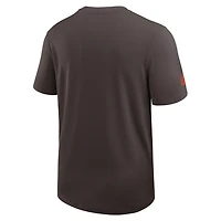 Cleveland Browns Sideline Coach Men's Nike Dri-FIT NFL Top