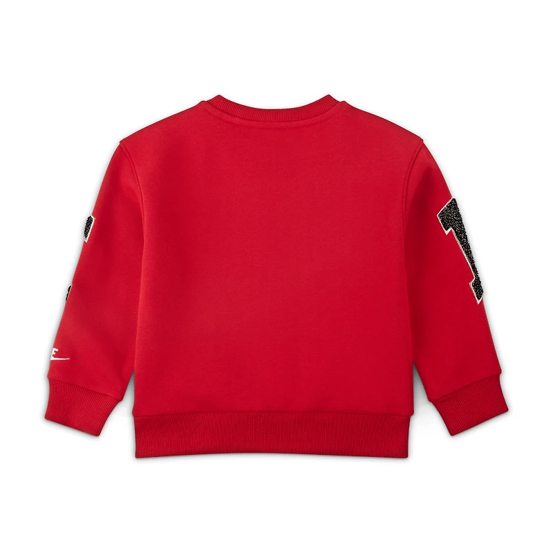 Nike Club Little Kids' Chenille Fleece Crew