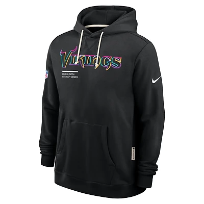 Minnesota Vikings Crucial Catch Sideline Men's Nike Dri-FIT NFL Pullover Hoodie