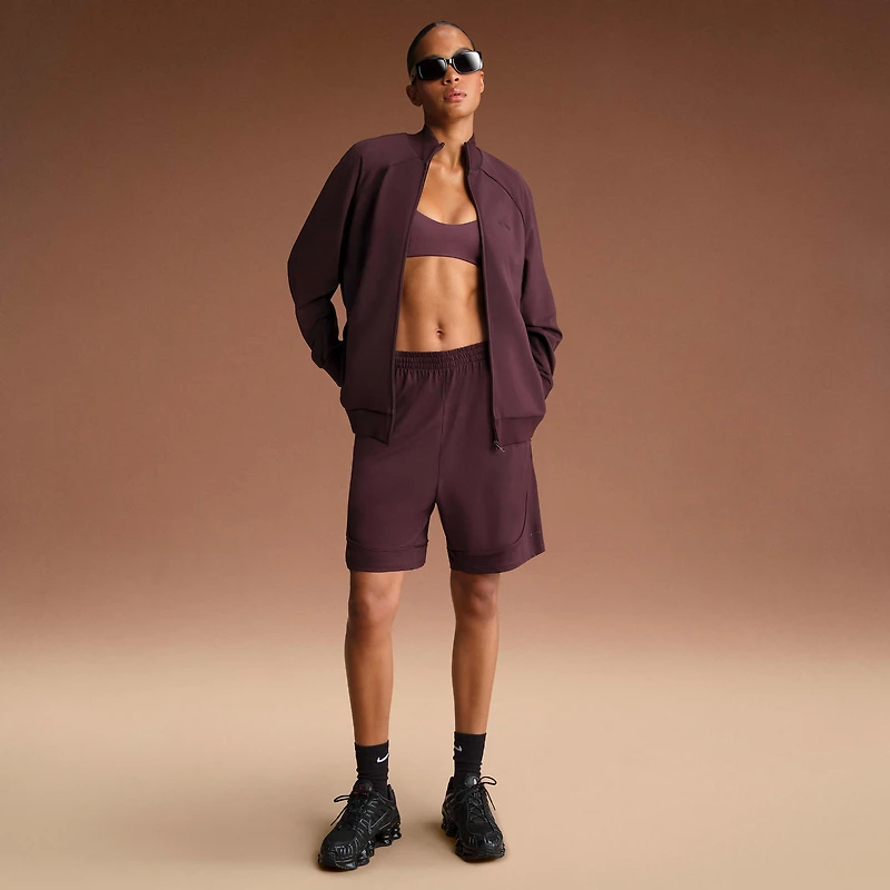 NikeSKIMS Matte Tricot Women's Oversized Full-Zip Track Jacket