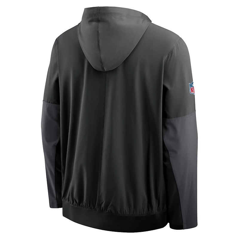 Cincinnati Bengals Well Rounded Anorak Men's Nike NFL 1/2-Zip Hooded Jacket