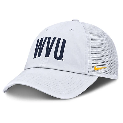 West Virginia Primetime Campus Club Men's Nike College Trucker Adjustable Hat