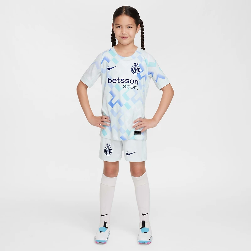 Inter Milan 2025/26 Stadium Away Big Kids' Nike Dri-FIT Soccer Replica Jersey
