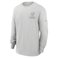 Las Vegas Raiders Essential Heavy Max90 Men's Nike NFL Long-Sleeve T-Shirt