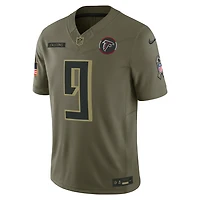 Michael Penix Jr. Atlanta Falcons Salute to Service Men's Nike Dri-FIT NFL Limited Jersey