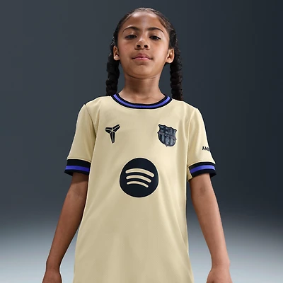 FC Barcelona 2025/26 Stadium Away Big Kids' Kobe Dri-FIT Soccer Replica Jersey