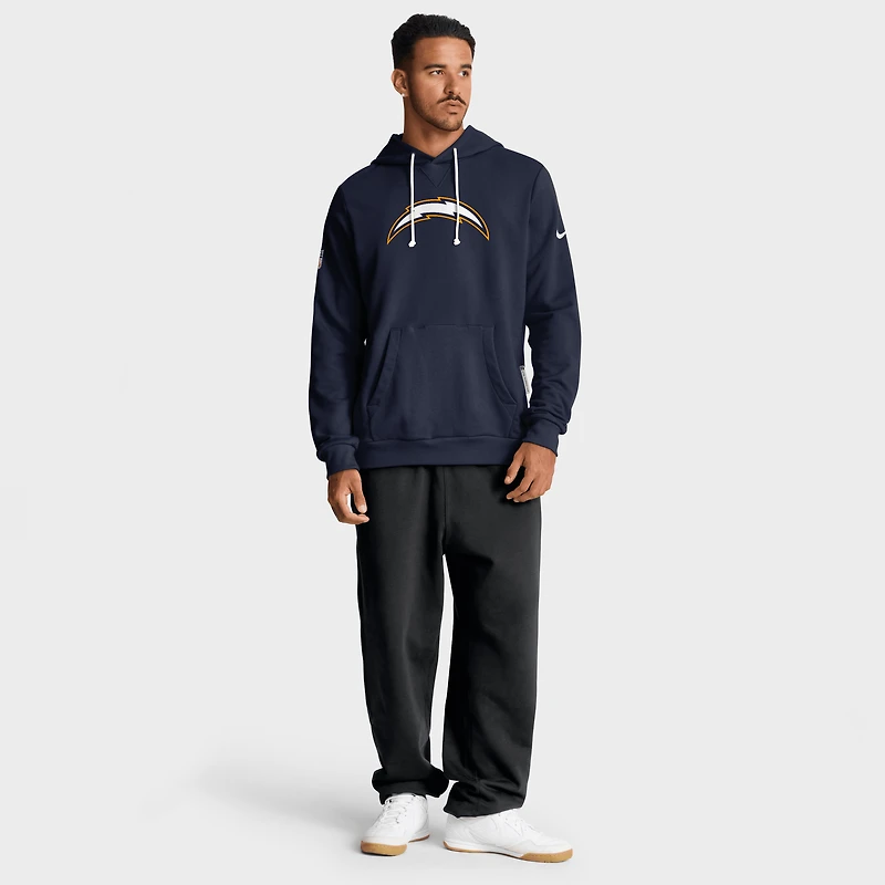 Los Angeles Chargers Alt Offensive Set Play Sideline Men's Nike Dri-FIT NFL Pullover Hoodie