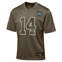 Amon-Ra St. Brown Detroit Lions Salute to Service Big Kids’ Nike NFL Game Jersey