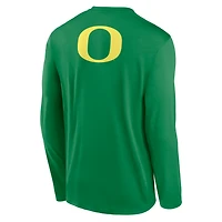 Oregon Primetime Legend 2-Hit Men's Nike Dri-FIT College Long-Sleeve T-Shirt