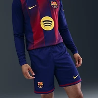 FC Barcelona 2025/26 Stadium Home Men's Nike Dri-FIT Soccer Replica Shorts