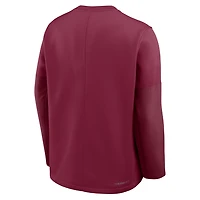 Florida State Sideline Coach Men's Nike Therma-FIT College Long-Sleeve T-Shirt