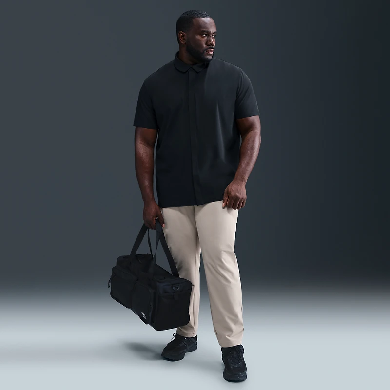 Nike 24.7 PerfectStretch Men's Dri-FIT Short-Sleeve Snap-Down Top