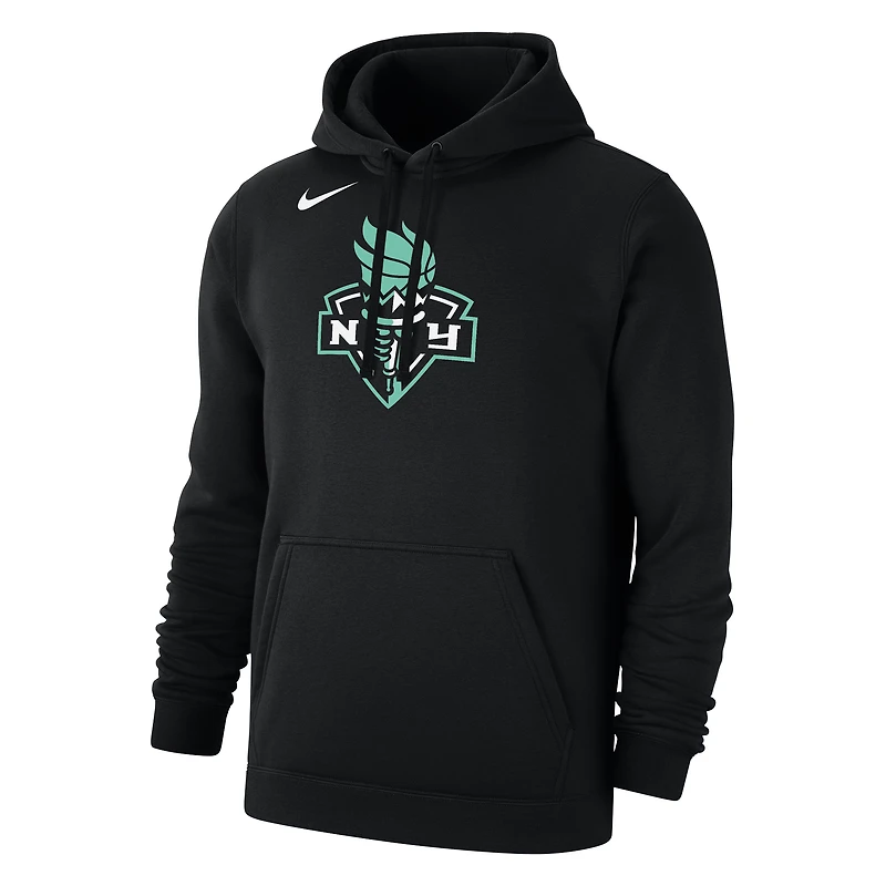 New York Liberty Club Men's Nike WNBA Fleece Pullover Hoodie