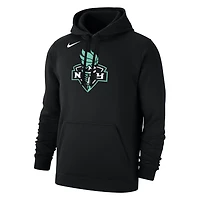 New York Liberty Club Men's Nike WNBA Fleece Pullover Hoodie