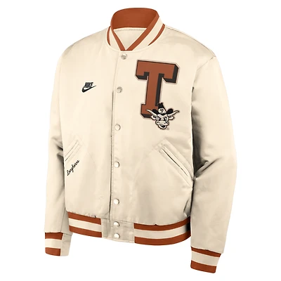 Texas Legacy Men's Nike College Full-Snap Bomber Jacket
