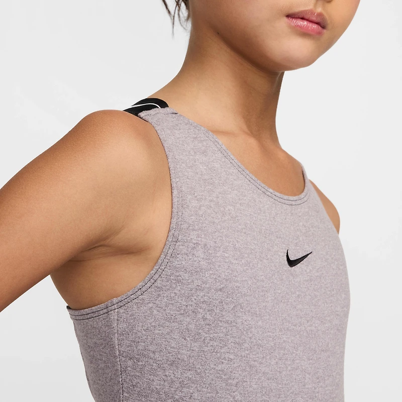 Nike Gymnastics Navy Strappy Performance Leotard