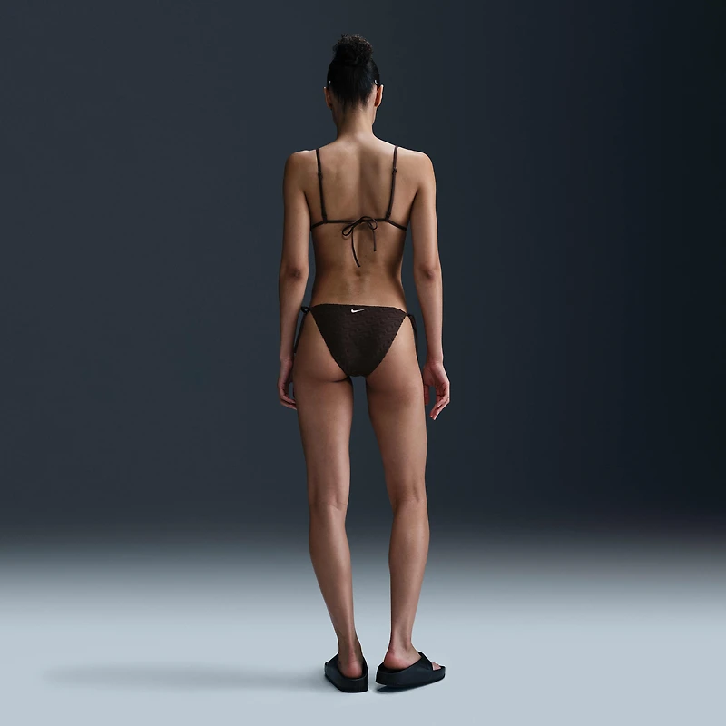 Nike Swim Swoosh Link Women's Terry Tie-String Bikini Bottom