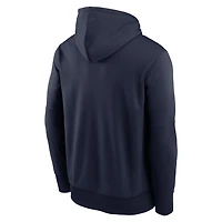 West Virginia Team Stacked Men’s Nike Therma College Pullover Hoodie