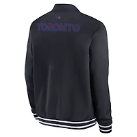 Toronto Blue Jays Authentic Collection City Connect Men's Nike MLB Full-Zip Bomber Jacket