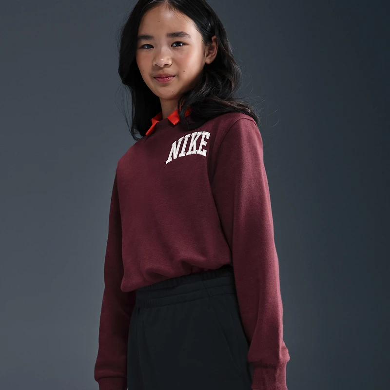 Nike Sportswear Club Big Kids' (Girls') French Terry Skirt