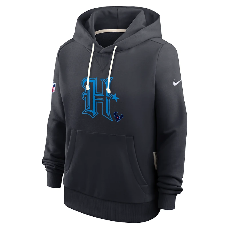 Houston Texans Sideline Women's Nike Dri-FIT NFL Pullover Hoodie