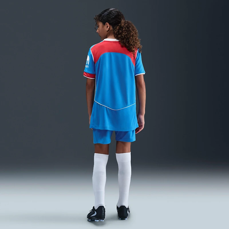 Atlético Madrid 2025/26 Stadium Third Big Kids' Nike Dri-FIT Total 90 Soccer Replica Jersey