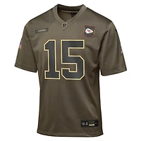 Patrick Mahomes Kansas City Chiefs Salute to Service Big Kids’ Nike NFL Game Jersey