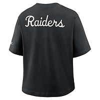 Las Vegas Raiders Rewind Pocket Boxy Women's Nike NFL T-Shirt
