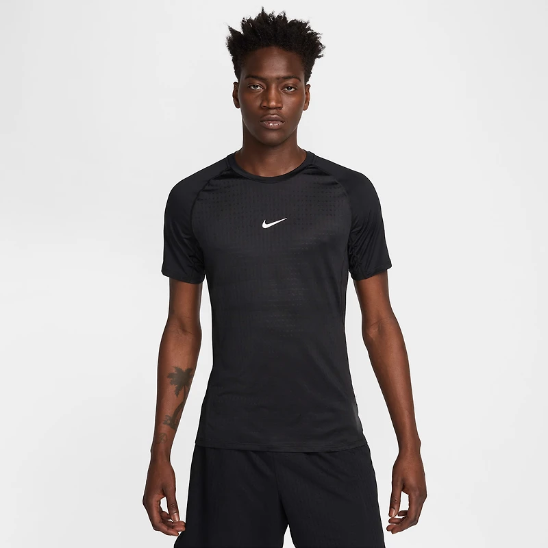 Nike Pro Breathe Men's Slim-Fit Short-Sleeve Top