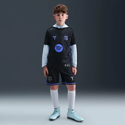 FC Barcelona 2025/26 Stadium Away Big Kids' Kobe Dri-FIT Soccer Replica Shorts