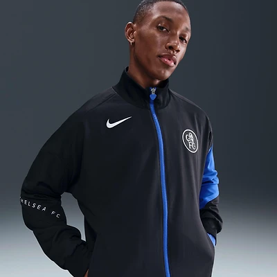 Chelsea FC Strike Third Men's Nike Dri-FIT Total 90 Soccer Anthem Jacket