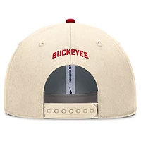 Ohio State Primetime Rise Men's Nike Dri-FIT College Trucker Adjustable Hat