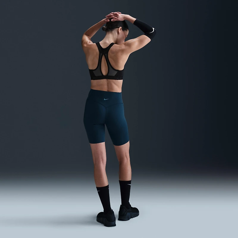 Nike Universa Women's High-Waisted 8" Biker Shorts with No Front Seam