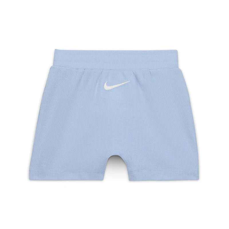Nike Essentials Baby (0-9M) Crew and Shorts Set