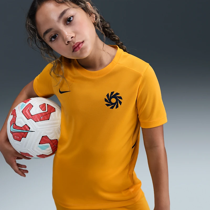 Erling Haaland Academy Big Kids' Dri-FIT Short-Sleeve Soccer Top